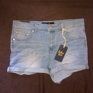 Indigo Rein Jean Shorts